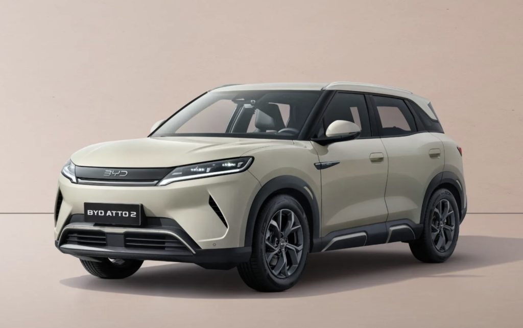 BYD Atto 2 có thể đi được quãng đường từ 300–400km mỗi lần sạc đầy