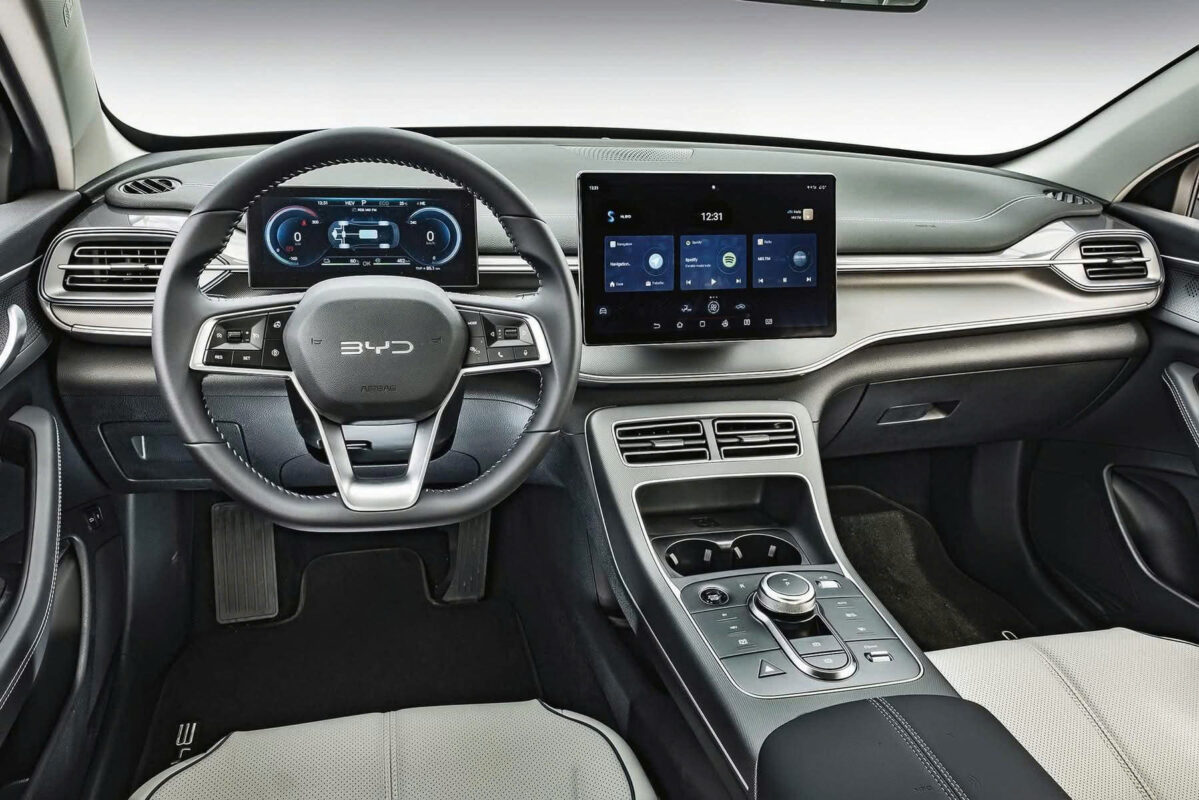 Xe hybrid BYD được thiết kế nội – ngoại thất hiện đại